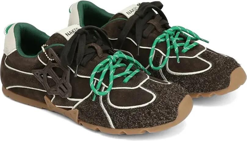 NAKED WOLFE Ace sneakers met vlakken Bruin - Foto 4