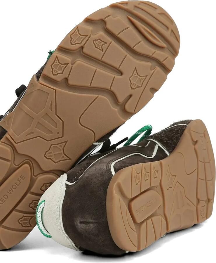 NAKED WOLFE Ace sneakers met vlakken Bruin - Foto 3
