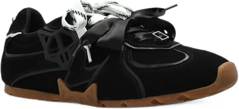 NAKED WOLFE Adored bow-detail sneakers Zwart - Foto 5