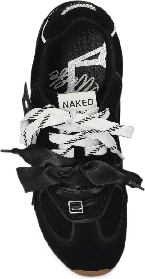 NAKED WOLFE Adored bow-detail sneakers Zwart - Foto 3