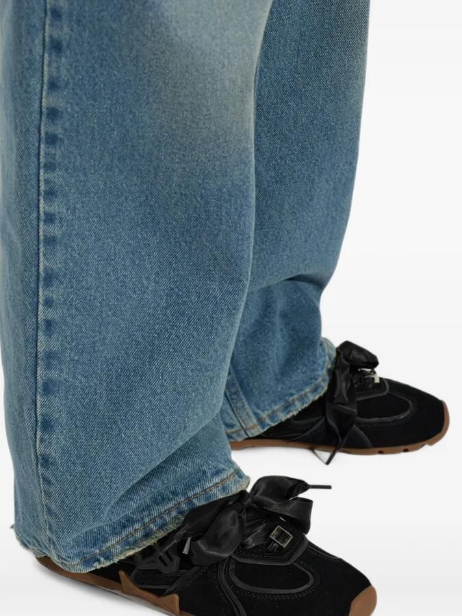 NAKED WOLFE Adored bow-detail sneakers Zwart - Foto 2