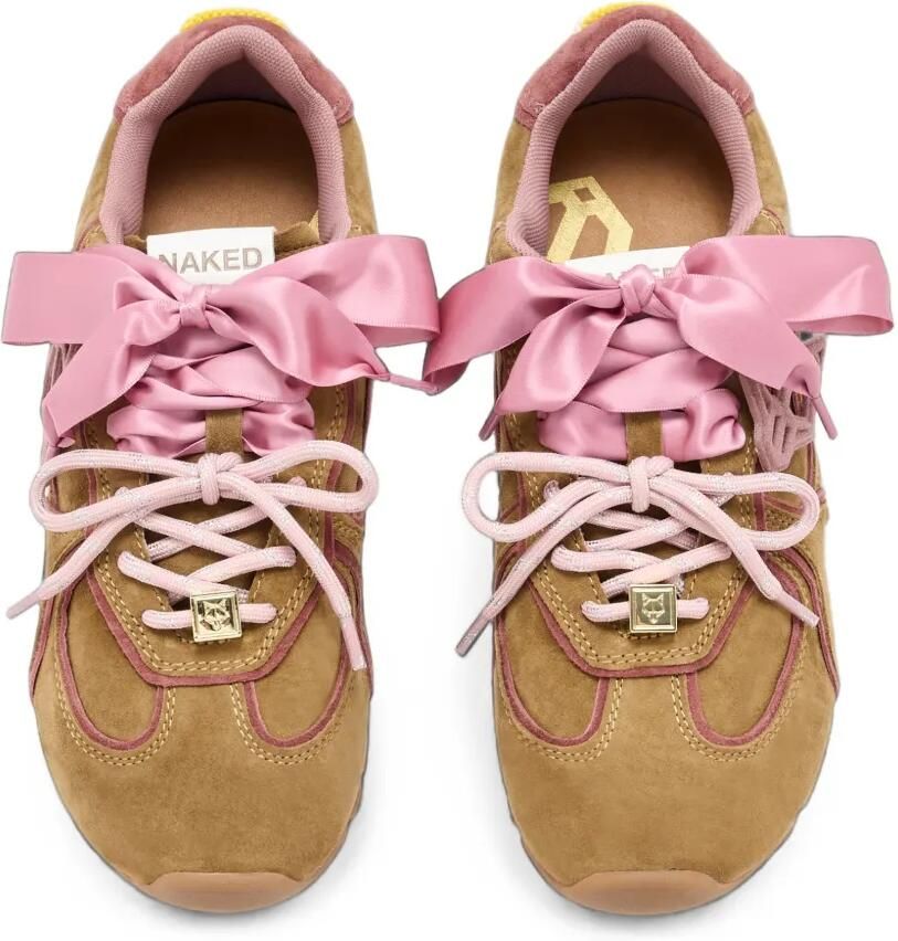 NAKED WOLFE Adored suède low-top sneakers Bruin - Foto 2