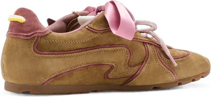 NAKED WOLFE Adored suède low-top sneakers Bruin - Foto 4