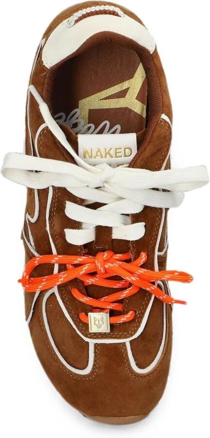 NAKED WOLFE Adored suède sneakers Bruin - Foto 3