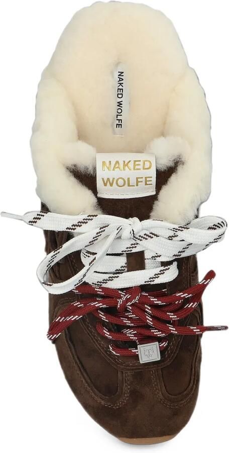 NAKED WOLFE Lammy sneakers Bruin - Foto 3