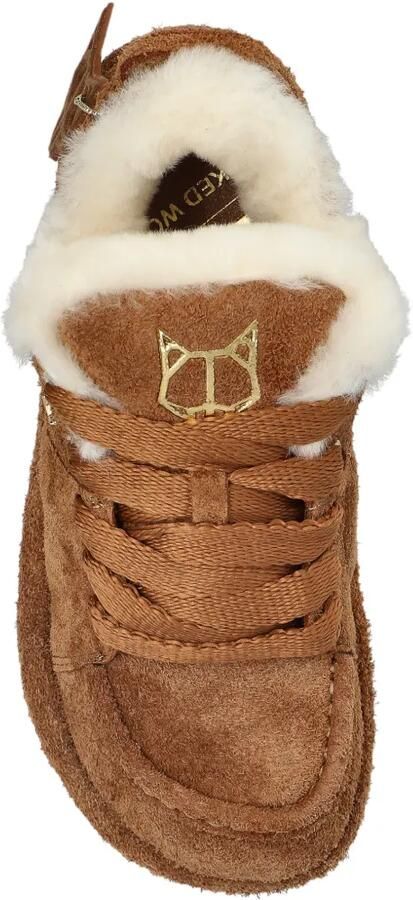 NAKED WOLFE Beau sneakers met plateauzool Bruin - Foto 1