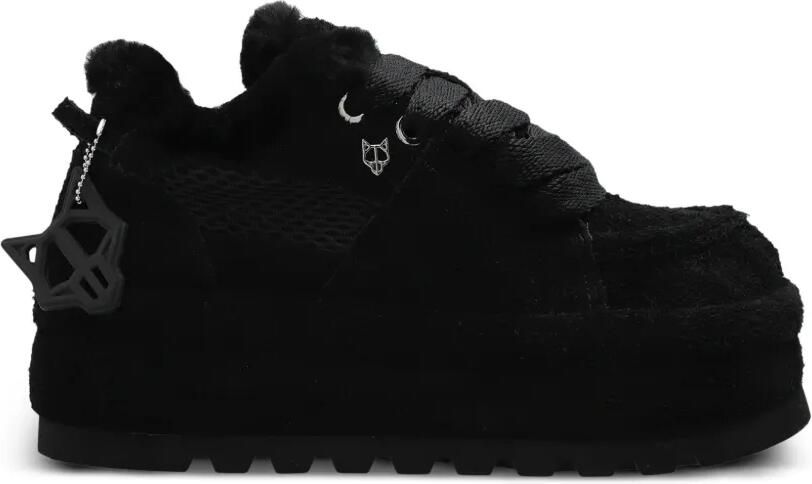 NAKED WOLFE Beau sneakers met plateauzool Zwart