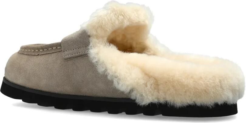 NAKED WOLFE Corded loafers met lammy-voering Beige - Foto 3