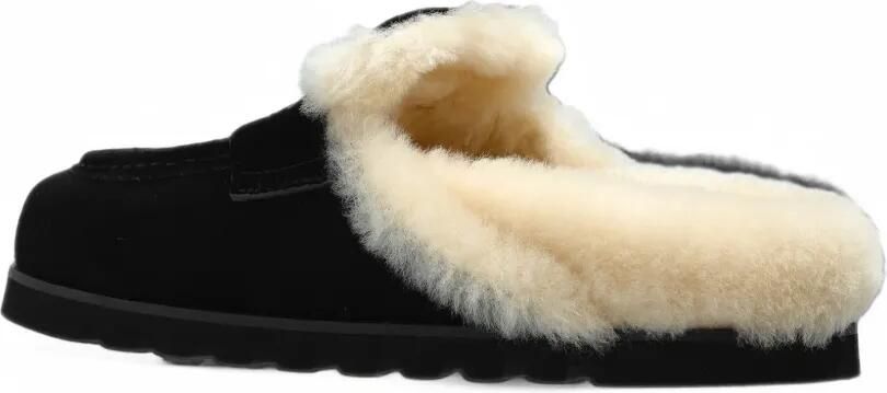 NAKED WOLFE Corded loafers met lammy-voering Zwart - Foto 4