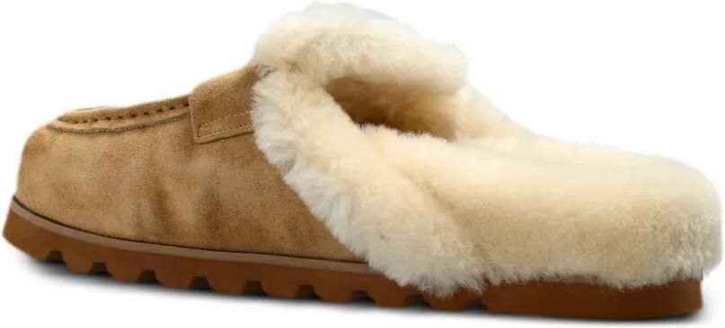 NAKED WOLFE Corded muiltjes met lammy-voering Beige - Foto 4