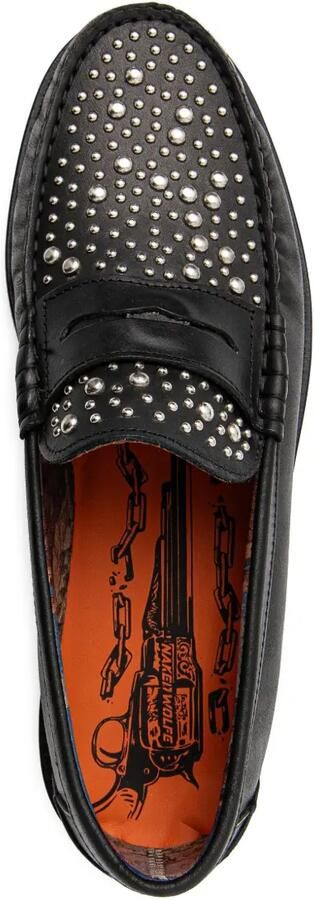 NAKED WOLFE Dan loafers Zwart - Foto 5