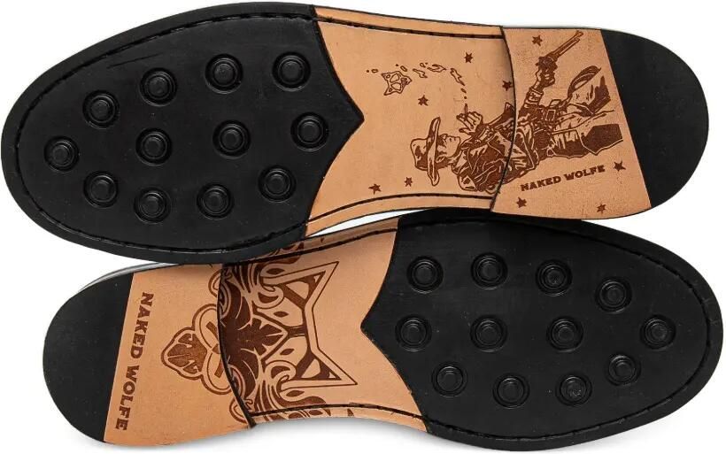 NAKED WOLFE Dan loafers Zwart - Foto 2