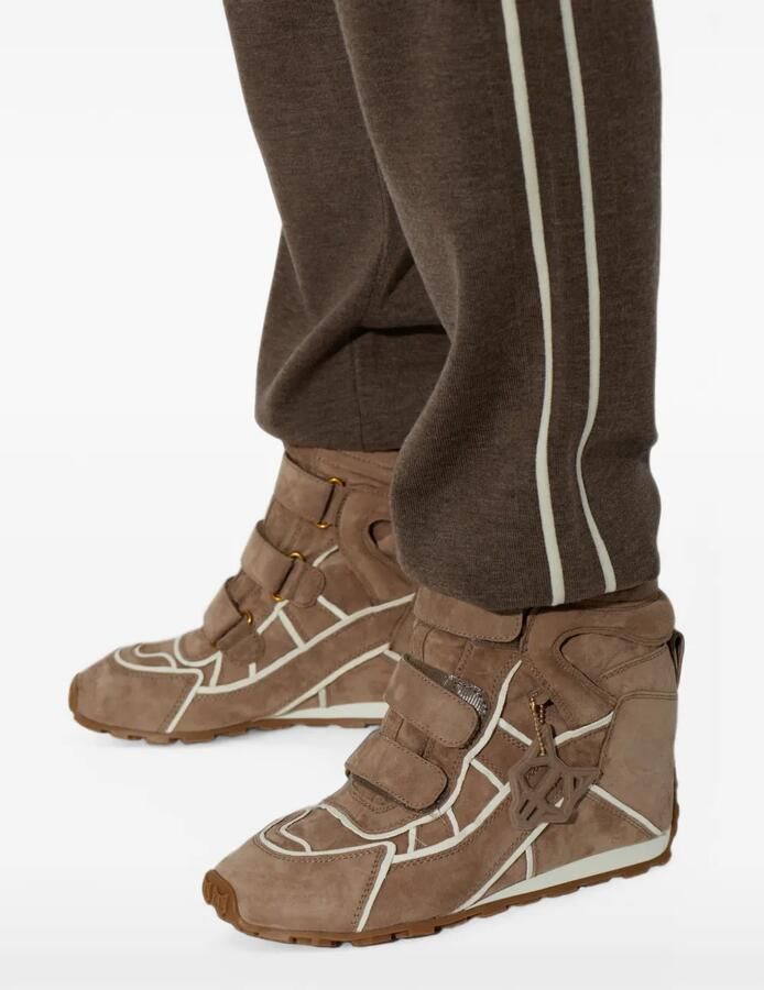 NAKED WOLFE Element sneakers met klittenband Beige