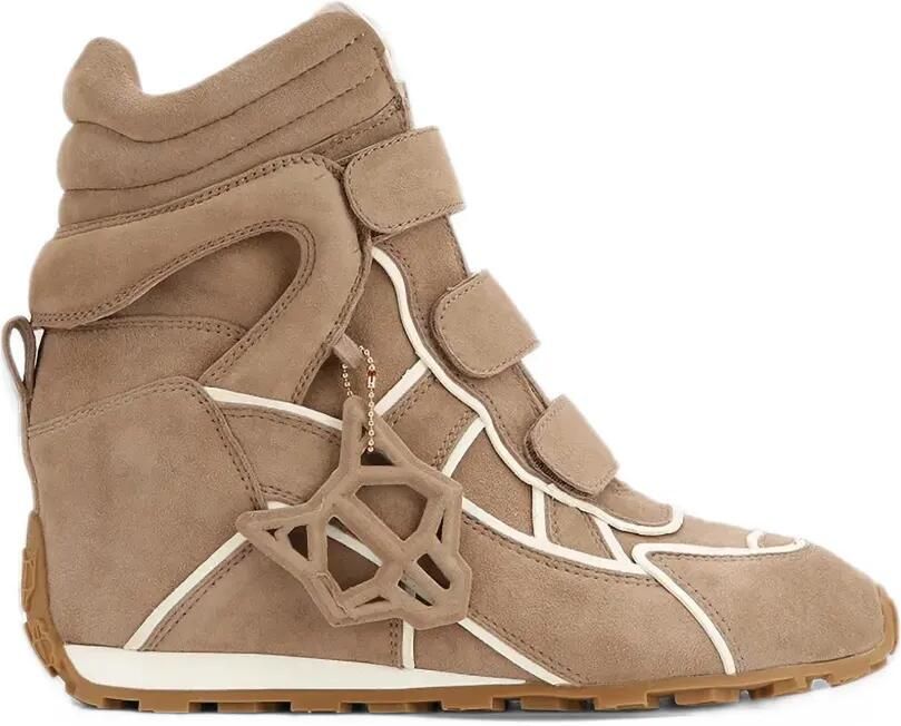 NAKED WOLFE Element touch-strap sneakers Beige