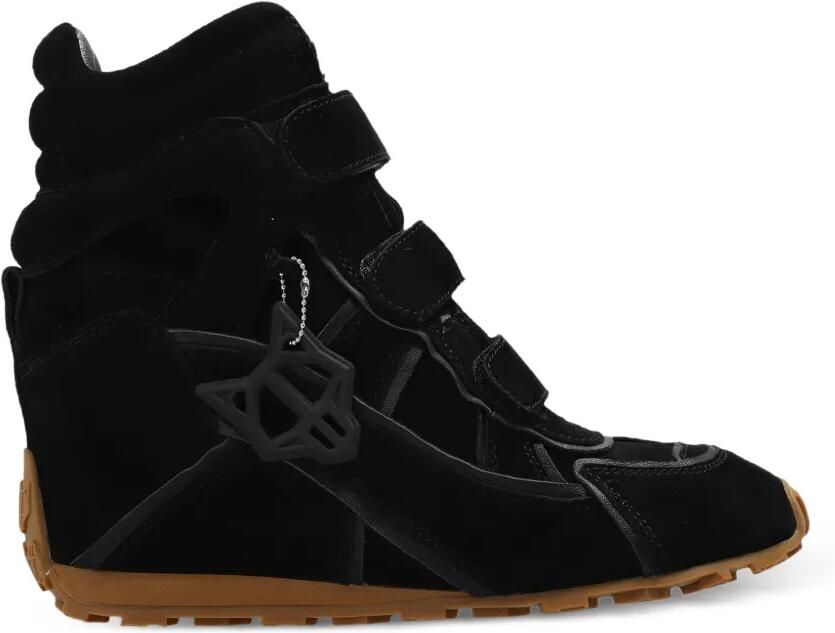 NAKED WOLFE Element sneakers met klittenband Zwart - Foto 3