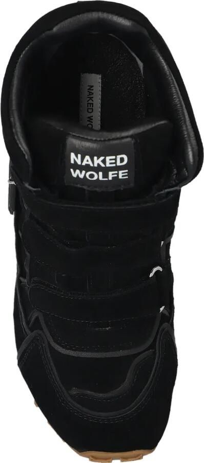 NAKED WOLFE Element sneakers met klittenband Zwart - Foto 4