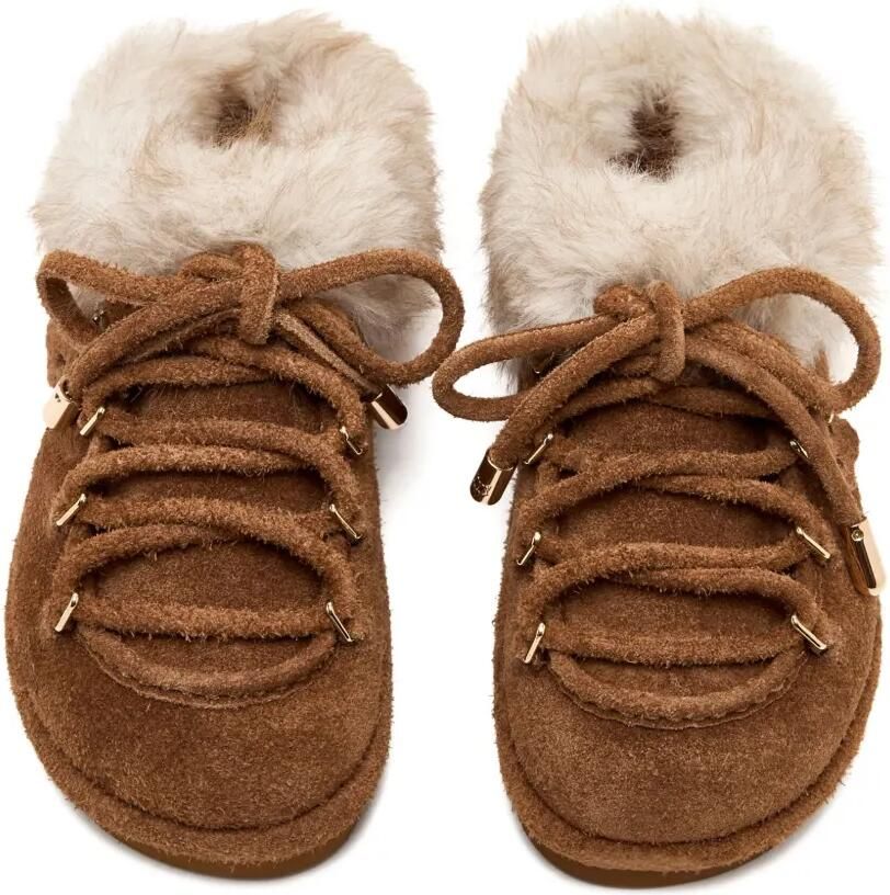 NAKED WOLFE Harlow suède slippers Bruin - Foto 2