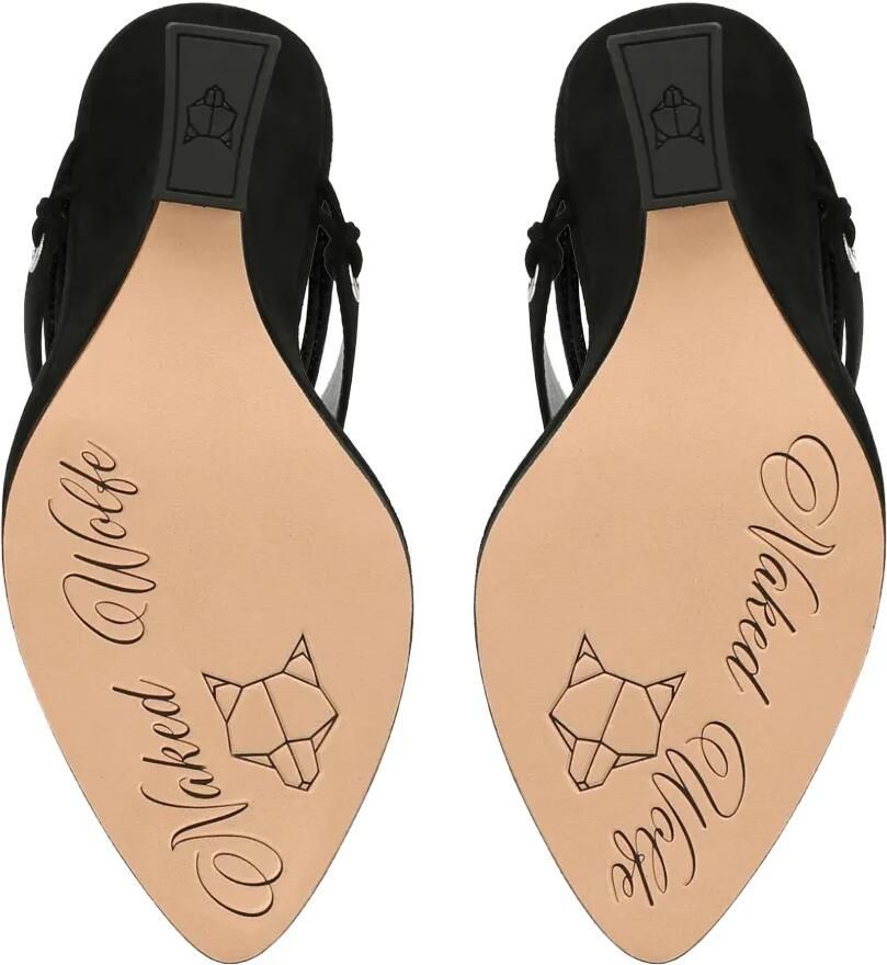 NAKED WOLFE Rampage pumps met sleehak en veters Zwart - Foto 2