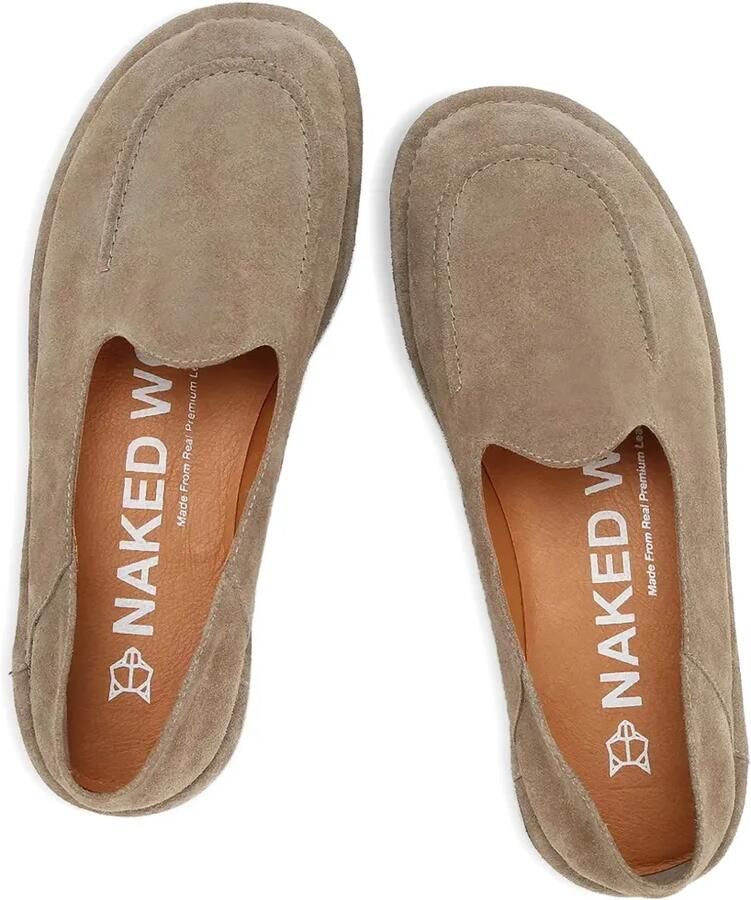 NAKED WOLFE Reef suède loafers Grijs - Foto 2