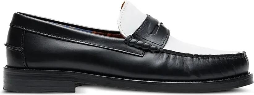 NAKED WOLFE Riviera kalfsleren loafers Zwart - Foto 4