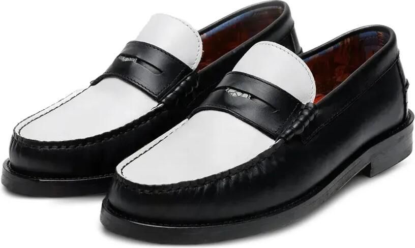 NAKED WOLFE Riviera kalfsleren loafers Zwart - Foto 3