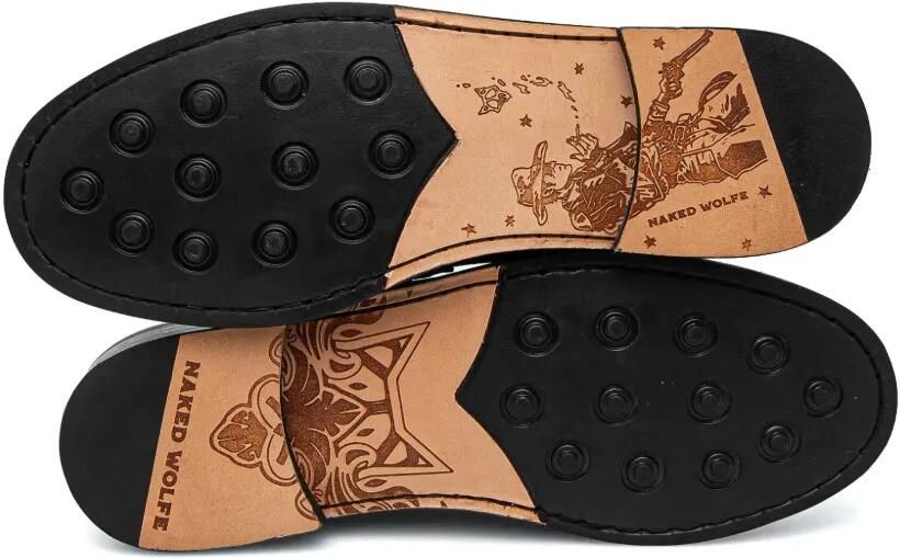 NAKED WOLFE Roma loafers Zwart - Foto 2