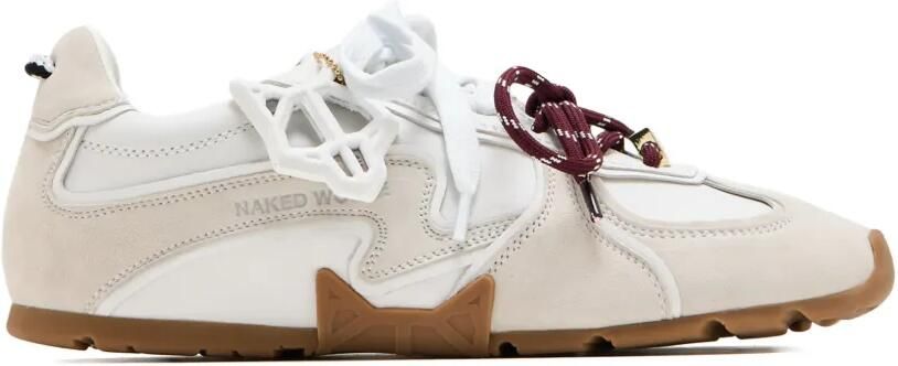 NAKED WOLFE Sneakers met kant Wit