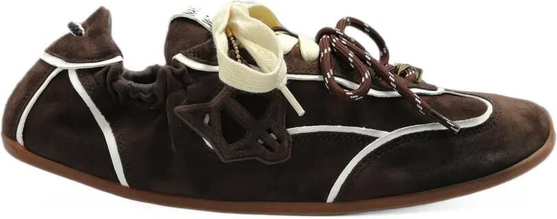 NAKED WOLFE Soul lace-up sneakers Bruin