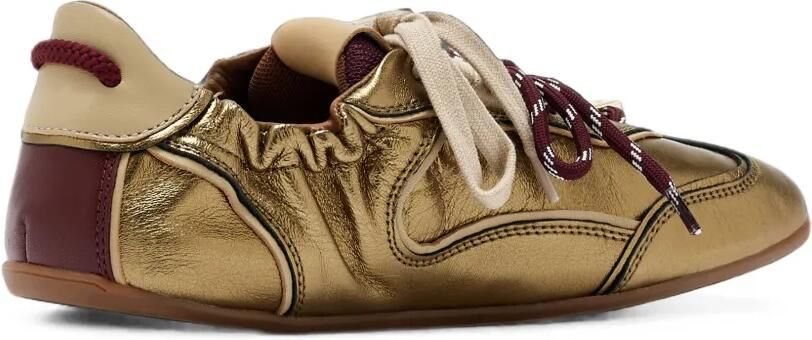 NAKED WOLFE Soul metallic sneakers Goud - Foto 4