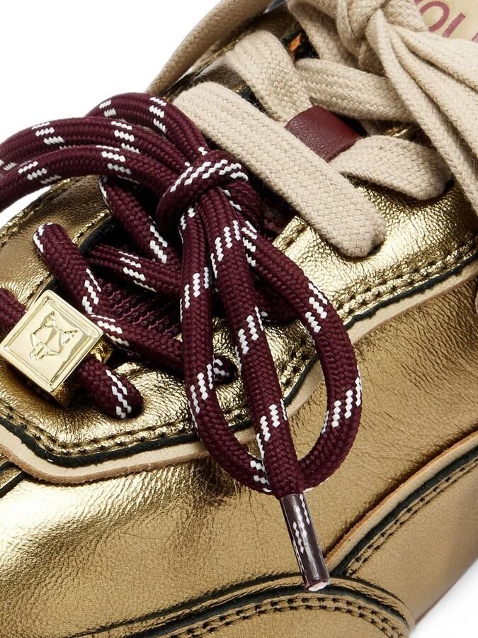 NAKED WOLFE Soul metallic sneakers Goud - Foto 3