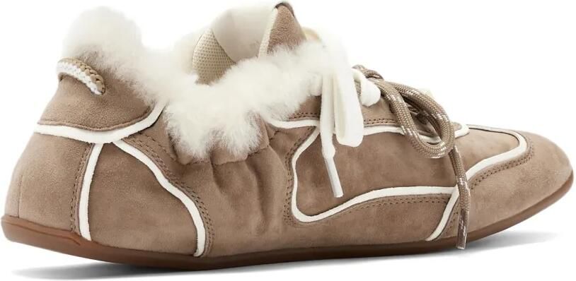 NAKED WOLFE Soul sneakers met lammy afwerking Beige - Foto 4