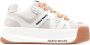 NAKED WOLFE Slide sneakers met plateauzool Wit - Thumbnail 1