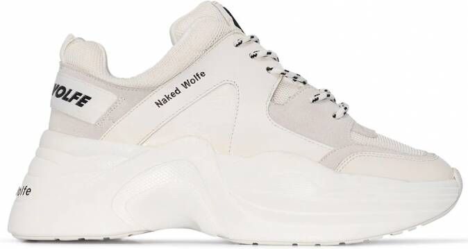 NAKED WOLFE Track sneakers Wit