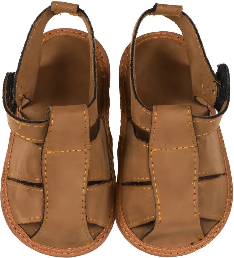 NANAN Sandalen met klittenband Bruin - Foto 2