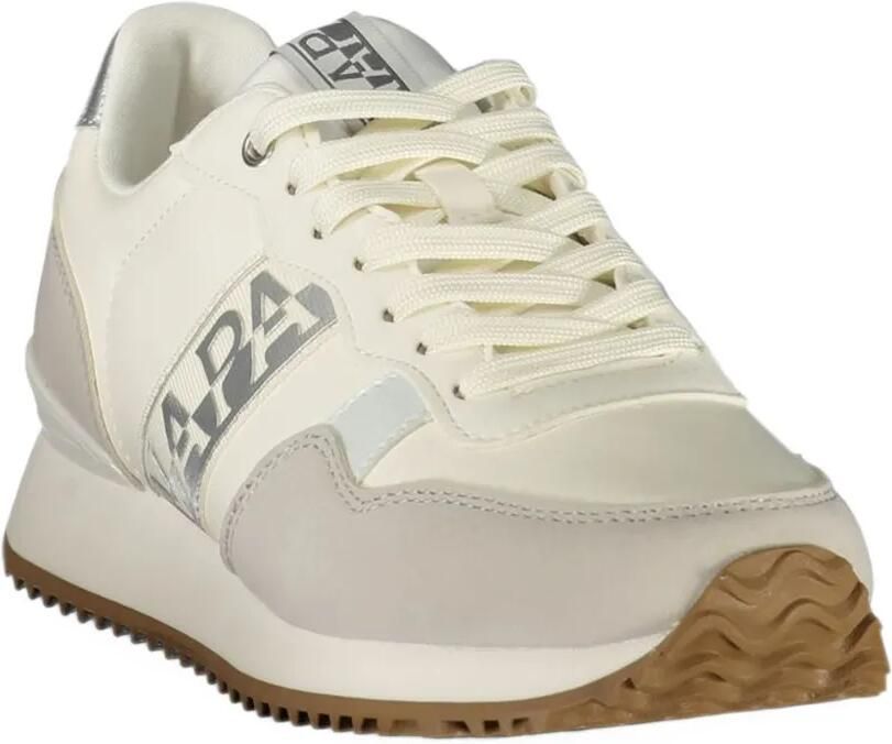 Napapijri Astra logo-print panelled sneakers Blauw - Foto 2