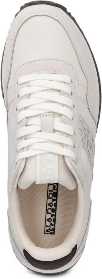 Napapijri Astra logo-tape panelled sneakers Wit - Foto 4