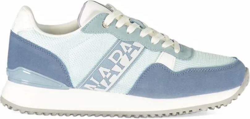 Napapijri Astra panelled sneakers Blauw
