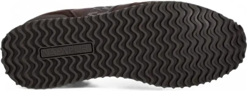Napapijri Astra suede-panelled logo-tape sneakers Bruin - Foto 5