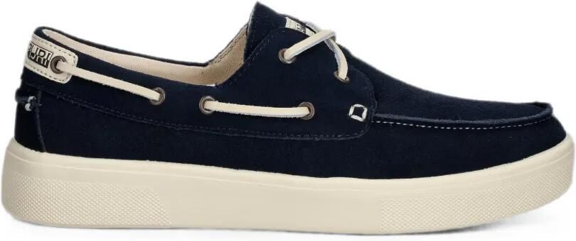 Napapijri Bark suède bootschoenen Blauw