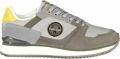 Napapijri Cosmos logo-patch panelled sneakers Grijs - Grijs