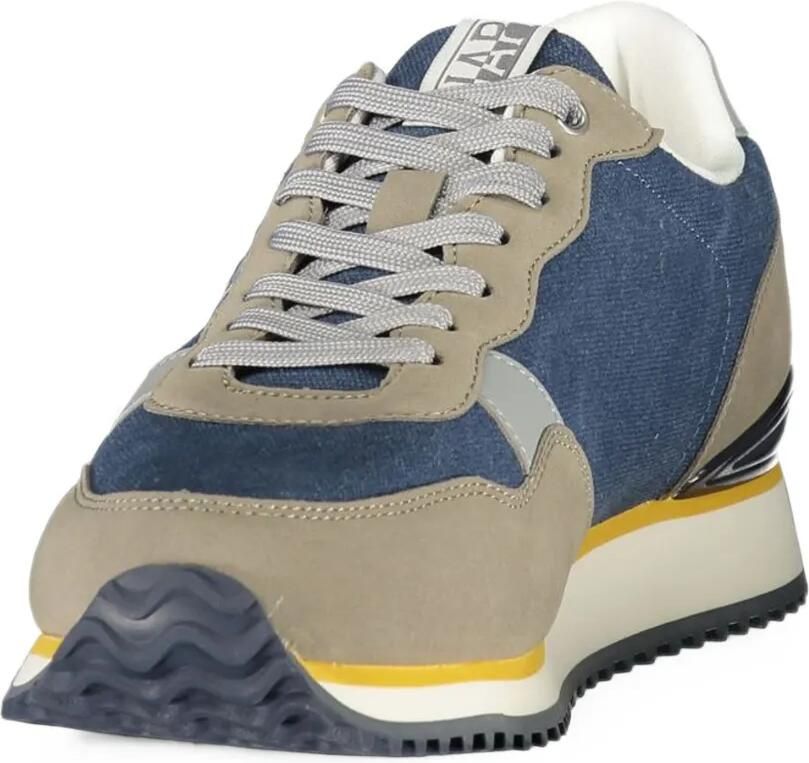 Napapijri Cosmos logo-print panelled sneakers Blauw - Foto 2