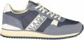 Napapijri Cosmos logo-print panelled sneakers Blauw - Blauw