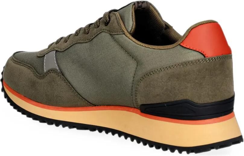 Napapijri Cosmos logo-print sneakers met vlakken Groen - Foto 2