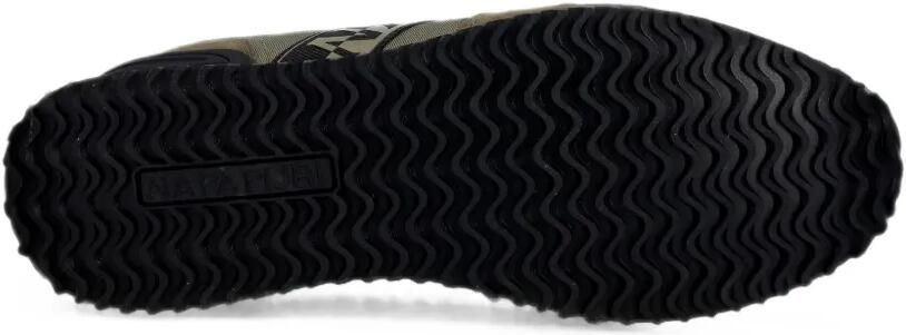 Napapijri Cosmos logo-print sneakers met vlakken Groen - Foto 5