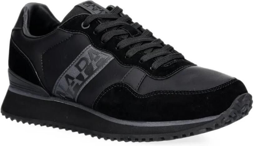 Napapijri Cosmos sneakers met vlakken en logoband Zwart - Foto 3