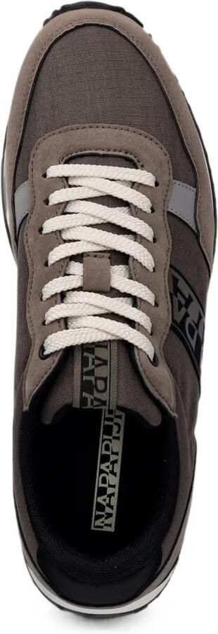 Napapijri Cosmos sneakers met vlakken en logoprint Bruin - Foto 4