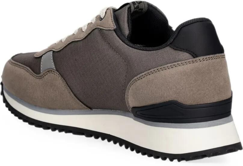 Napapijri Cosmos sneakers met vlakken en logoprint Bruin - Foto 2