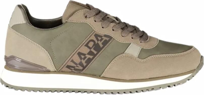 Napapijri Cosmos panelled sneakers Groen