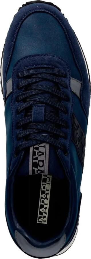 Napapijri Cosmos Syn sneakers met vlakken en logo-print Blauw - Foto 3