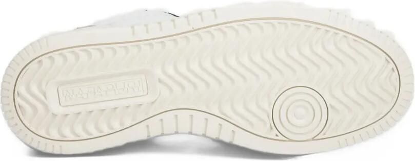 Napapijri Crux panelled lace-up sneakers Wit - Foto 5